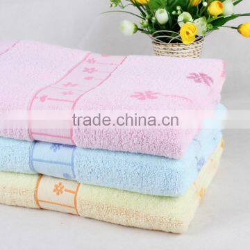 Factory Price Professional Luxury Colorful 100% Cotton Fabric Baby Bath Towel photo-2