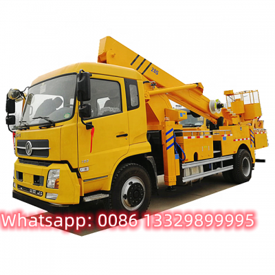 HOT SALE! Good Price Dongfeng 28m Telescopic Aerial Working Platform Vehicle for Sale