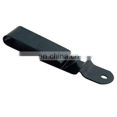 Flat spring steel clips customized belt clip