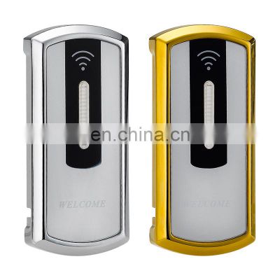 Digital rfid locker lock with wristband key card for golf spa gym swimming pool sauna bathroom panel cabinet lock