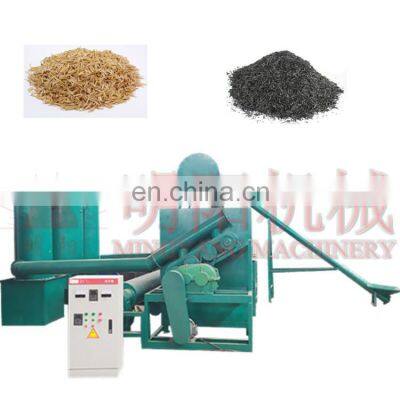 Rice Husk Bio Char Carbonization Furnace Continuous Working Sawdust Charcoal Kiln photo-2