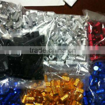 4pcs/set Auto Car Truck Tire Tyre Wheel Round Ventil Valve Stems Cap For Auto Car Truck 4 Colors Tire Valve Caps photo-3