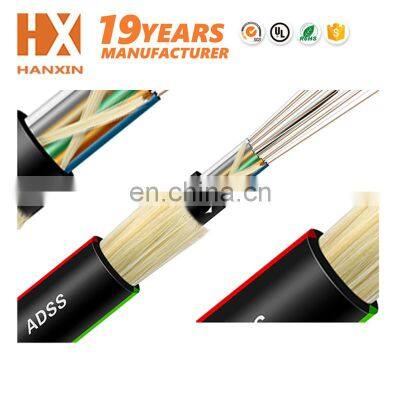 Self Supporting HDPE 400m Span Aerial Fiber Optic Cable Adss With Anatel Certificate photo-5