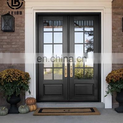 The courtyard gate adopts the modern popular style, and the front door villa, supermarket and household can be used