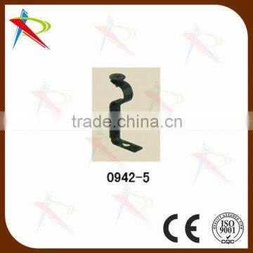 Iron curtain rod brackets