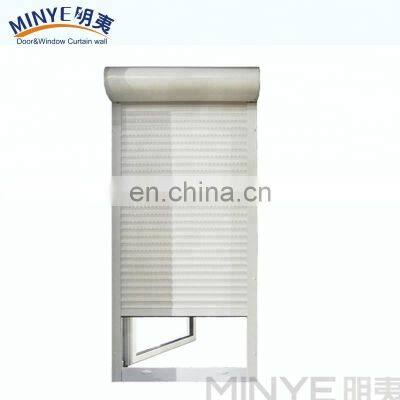 Manual Open Aluminum Shutter Window With Roller up /rolling Windows photo-5