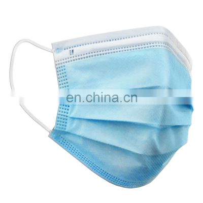 SGS-test report PPE Medical Mask 3 ply disposable protective medical face mask BFE 99% with earloop