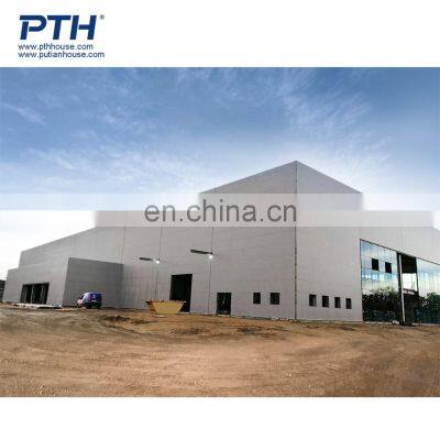 Customized Prefabricated Steel Structure Building Modern Hotel Factory Workshop Warehouse Steel Building