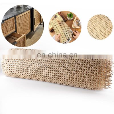 Best Selling 19mm Blanco Muebles Exterior Bleached Plastic Rattan Sintetico Made In Vietanm