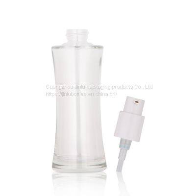 30ml New Small Man Waist Liquid Foundation Bottle Spot Thin Waist Skin Care Product Glass Bottle 30ml Waist Lotion Bottle photo-3
