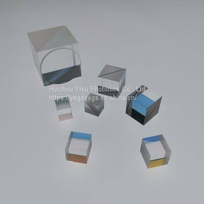 Hot Selling Optical Glass Cube x- Cube Colored Glass Prism photo-2