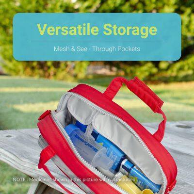 Family Travel Essentials First Aid Empty Supplies Bag photo-2