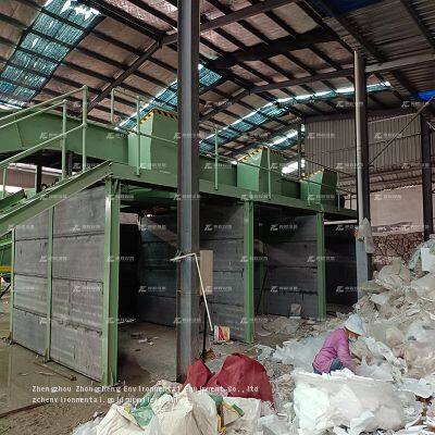 ZhengZhou ZhongCheng Environmental Equipment Waste Sorting Machinery Municipal waste sorting machine waste recycling line machines for recycling