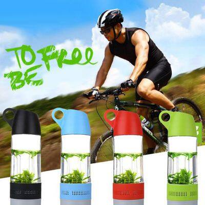 Portable Creative 400ml Water Bottle Bluetooth Speaker Outdoor Camping Riding Waterproof Wireless Speaker Stereo Sound photo-4