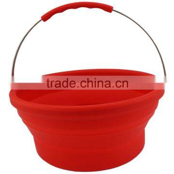 2016 Promotional Ideal Foldable Rubber Bucket photo-4