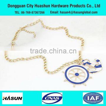 2016 Rudder Anchor Shape Beautiful Fashion Necklace for Sale