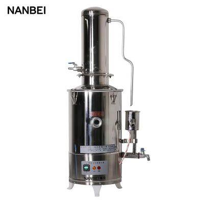 Lab Water Distillation Apparatus Automatic Stainless Steel Water Distiller