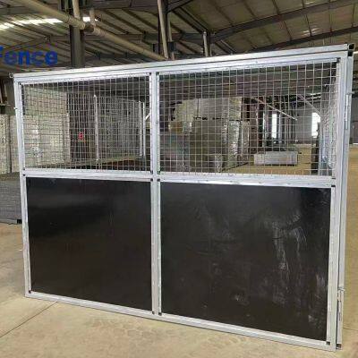 Hot Galvanized Portable Horse Stable 3x3m 3.5mx3.5m 4x4m 12x12ft Steel Structure Box Stable Rooms for Farms New & Used Condition
