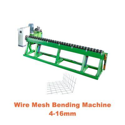 Máquina de formação de malha de arame soldado e máquina automática de dobrar malha de barras de aço para colunas de cimento