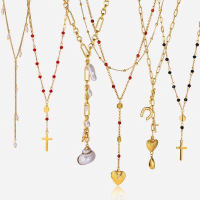 Sweat & Waterproof Stainless Steel Necklace With Hypoallergenic 316L Construction