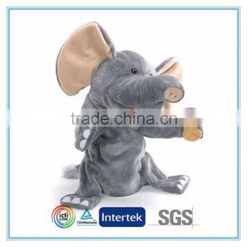 Custom cute elephant hand puppet