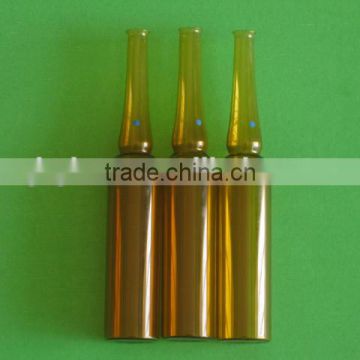 amber glass ampoule bottle, Pharmaceutical bottle, glass vial