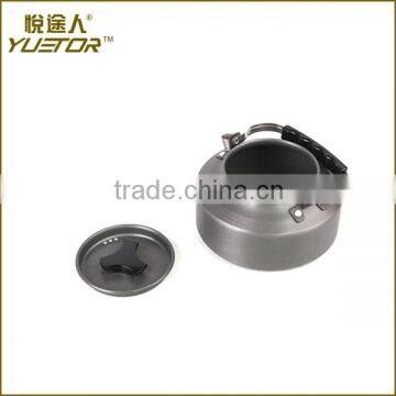 1.1L Outdoor Camping Hiking Kettle Coffee Pot Portable Teapot photo-2
