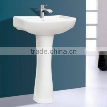 2016 best sell ceramic pedestal basin