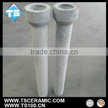 Aluminium Titanate(Al2TiO5)Ceramic Riser Tube/Stalk Tube Used in Molten Metal