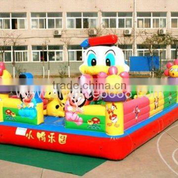 indoor outdoor commercial grade pvc inflatable duck castle inflatable bouncer