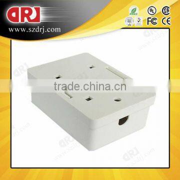 120 type single port faceplate back box