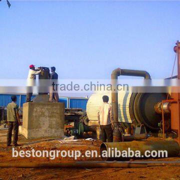 Hot Selling Used Plastic Recycling Machinery Waste Tire Pyrolysis to Oil Machine With CE