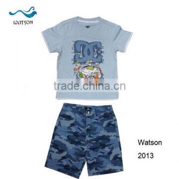 2016 kids western summer wear baby boy wear