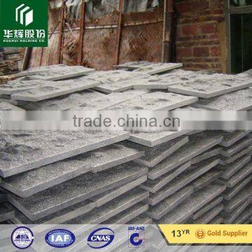 G684 China black granite stone polished and bushhammered for paving brick