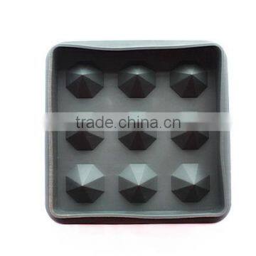 2014 Hot Diamond Food Silicone Ice Cube Tray