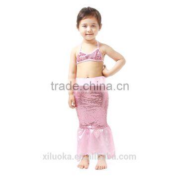 Wholesale two piece bra and mermaid tail swimsuit sexy bikini for girls