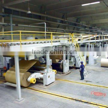 corrugated cardboard production line