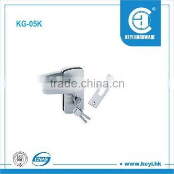 Top selling KG-05K sliding glass door key locks /frameless glass door lock