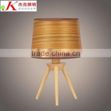 Wooden LED Table Lamp wood LED Table light The Nordic contracted solid wood table lamp JK-879-07