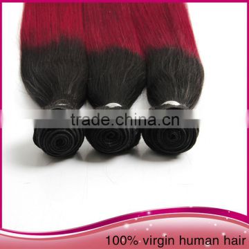 Two Tone Color Human Hair Extension Ombre Remy Human Hair Extension