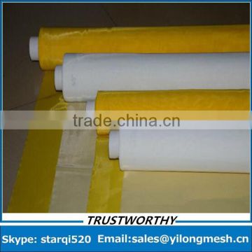 47T- 55um white polyester mesh serigrafia for Screen Printing