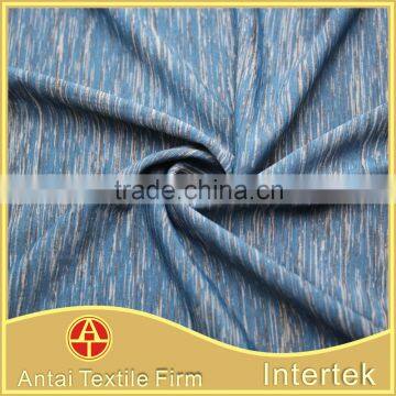 Make-to-order type yarn dye cationic polyester nylon blend spandex for sports tops