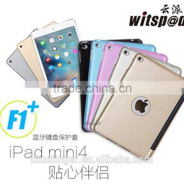 CE&FCC&MSDS Passed Folio Clamshell Bluetooth 3.0 Keyboard Cover Case for IPad Mini4 With Protective Case photo-2