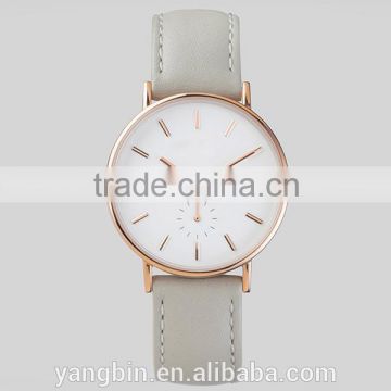 Alibaba 2016 new model metal case trend design quartz watch