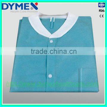 Good Price Disposable Lab Coat With Elastic Cuff photo-4