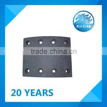 Front and rear brake linings WG9100680001 for Sinotruk truck