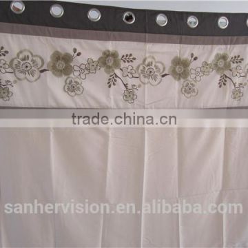 100% Polyester Embroider Curtains For Doors