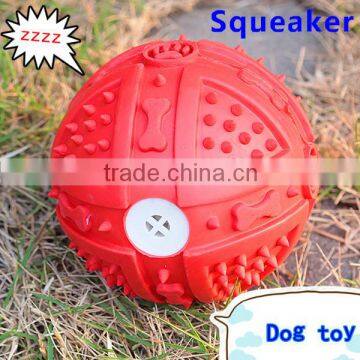 China Supplier Non-Toxic Rubber Dog Toys Ball