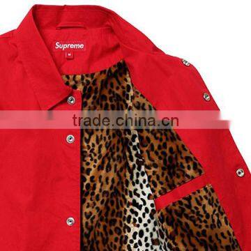 Coaches Jacket With Sublimation Printed Lining, Sublimation Lining Coaches Jackets, Sublimation Printing Inside Coaches Jacket photo-6