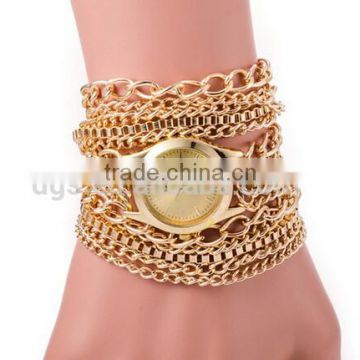 Metal Chain Bracelet Quartz Watches